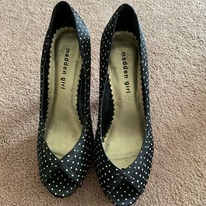Madden girl peep toe heels